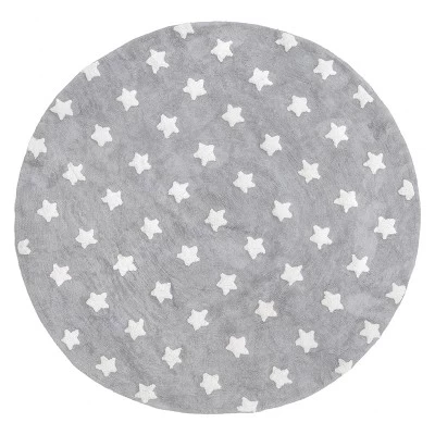 NuLOOm Raised Stars Kids Machine Washable Area Rug 9 NuLOOm Raised Stars Kids Machine Washable Area Rug - Image 9