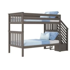 Max & Lily Twin Over Twin Staircase Bunk Bed -Professional Childrens Furniture Store GUEST f4d839eb ac72 42f8 a6f8 10c65d7e2c2b