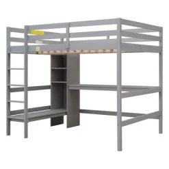 Full Size Loft Bed With Multifunction Shelves And Under-Bed Desk - ModernLuxe 16 Full Size Loft Bed With Multifunction Shelves And Under-Bed Desk - ModernLuxe -Professional Childrens Furniture Store GUEST f5030230 9fb7 46d5 8714 0b75918ba883