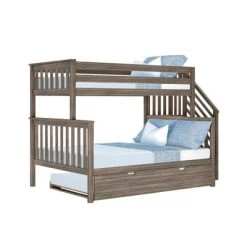 Max & Lily Twin Over Full Staircase Bunk Bed With Trundle -Professional Childrens Furniture Store GUEST f8d6cc25 498b 4f4c 8efc 0870b21ad049