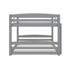 Full Over Full Alaina Floor Wood Bunk Bed - Room & Joy -Professional Childrens Furniture Store GUEST f9c9e174 37cc 4f36 b683 b944fc79a883