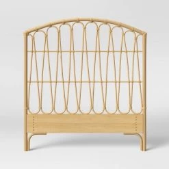 Twin Rattan Kids' Headboard Natural - Pillowfort™