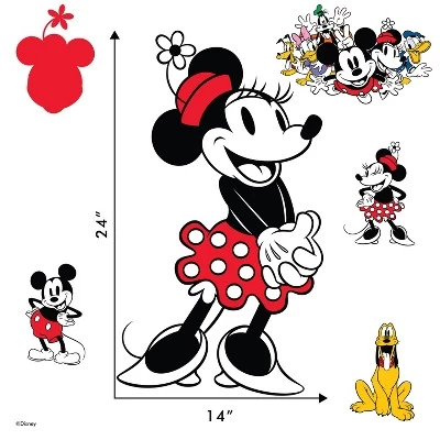 Classic Minnie Wall Decal - Decalcomania 2 Classic Minnie Wall Decal - Decalcomania - Image 2
