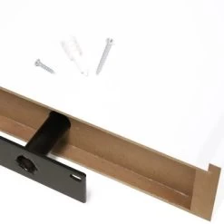 24" Floating Shelf With Lip For Kids' Room White - InPlace -Professional Childrens Furniture Store GUEST fd453bc6 1bc4 4294 b703 5d3fb710c5f6