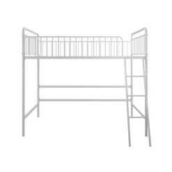 Twin Kaila Metal Loft Bed White - Room & Joy -Professional Childrens Furniture Store GUEST fde00c32 8526 4bd1 9e7b e825c3f53c02