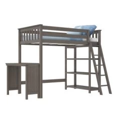 Max & Lily Twin High Loft Bed With Bookcase And Desk -Professional Childrens Furniture Store GUEST fe0a6b43 925c 4ed2 933a bd66cd1686b9
